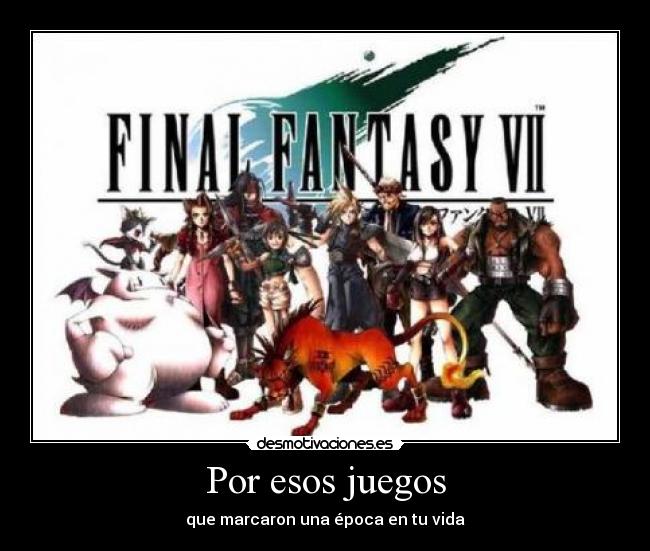 Por esos juegos -