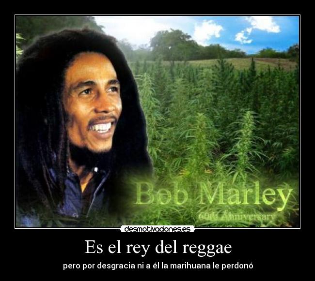 Es el rey del reggae - pero por desgracia ni a él la marihuana le perdonó