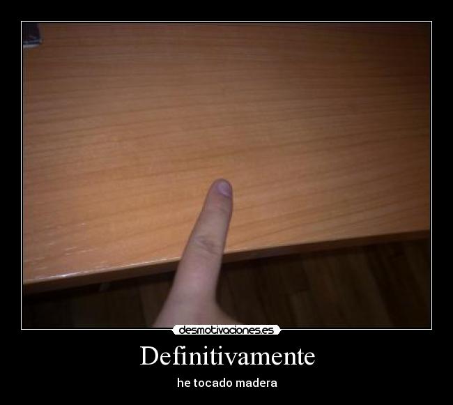Definitivamente -