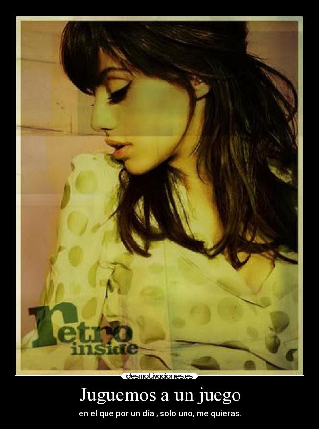 Juguemos a un juego - 