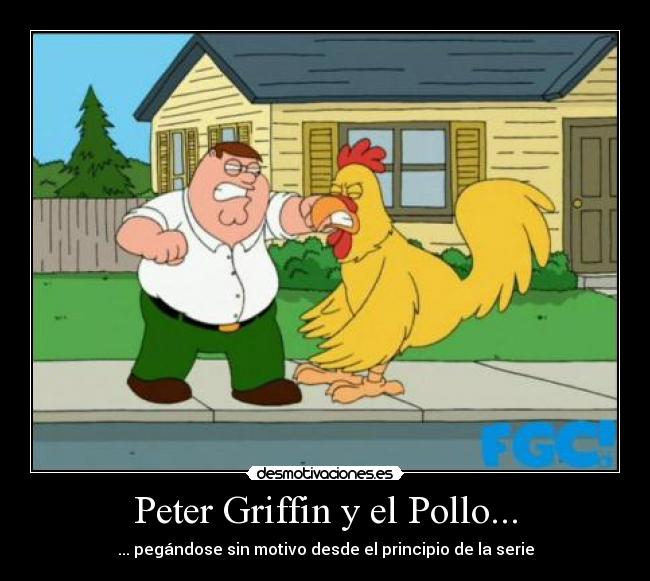 peter griffin vs pollo