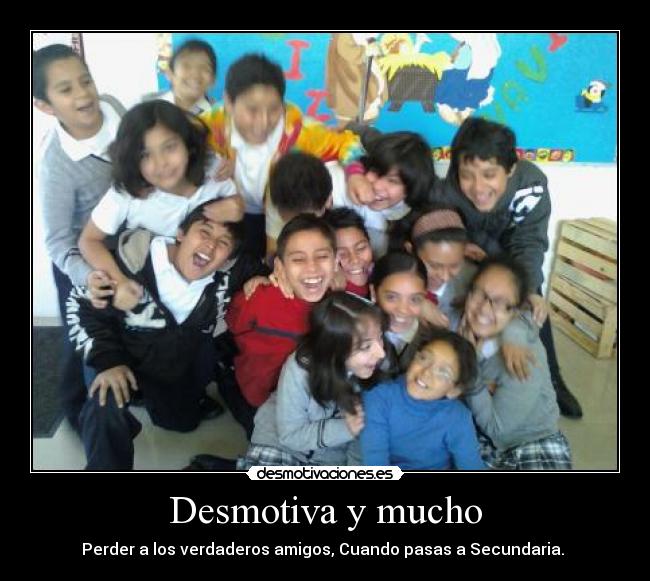 Desmotiva y mucho -