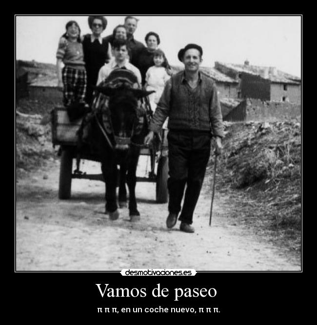 Vamos de paseo -