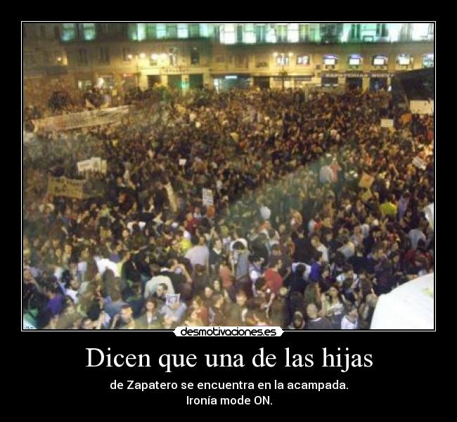 Dicen que una de las hijas -