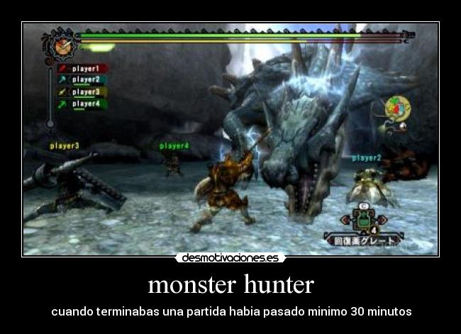 monster hunter -