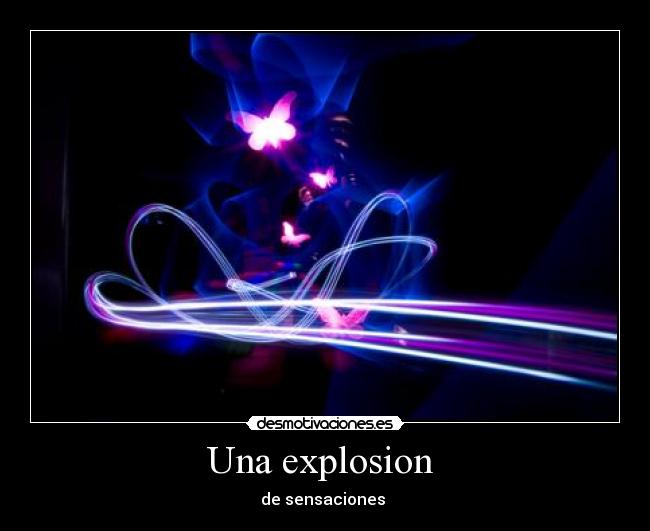 Una explosion  - 