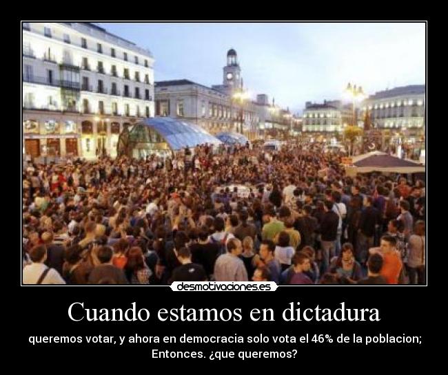 carteles 15m desmotivaciones