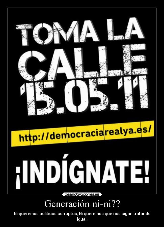 Generación ni-ni?? - 