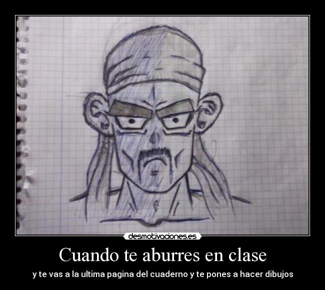 Cuando te aburres en clase - 