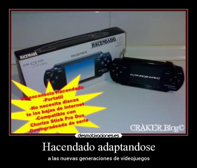 Hacendado adaptandose -