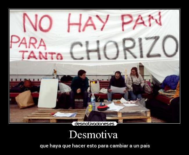 Desmotiva - que haya que hacer esto para cambiar a un pais