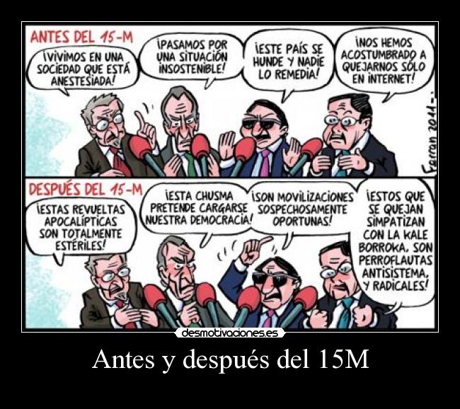 Antes y después del 15M - 