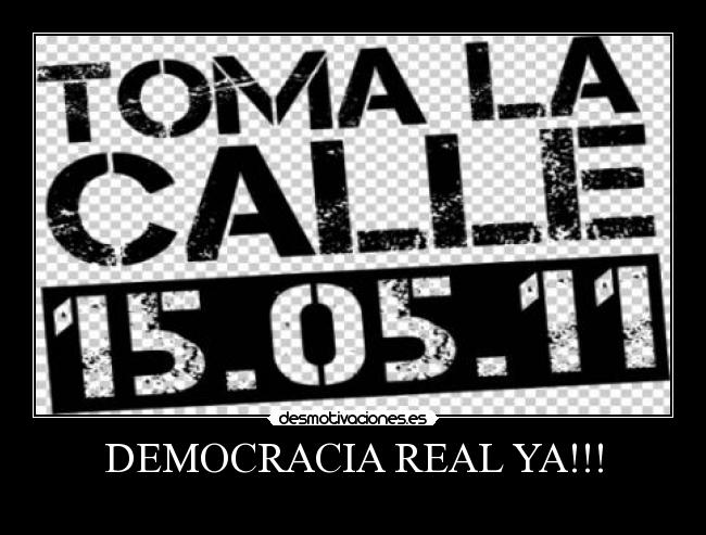 carteles 15m desmotivaciones