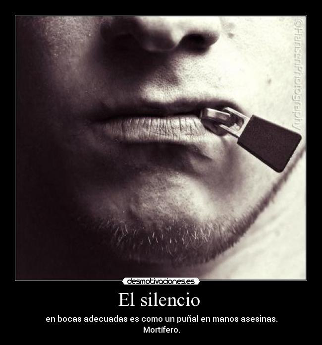 El silencio  - 