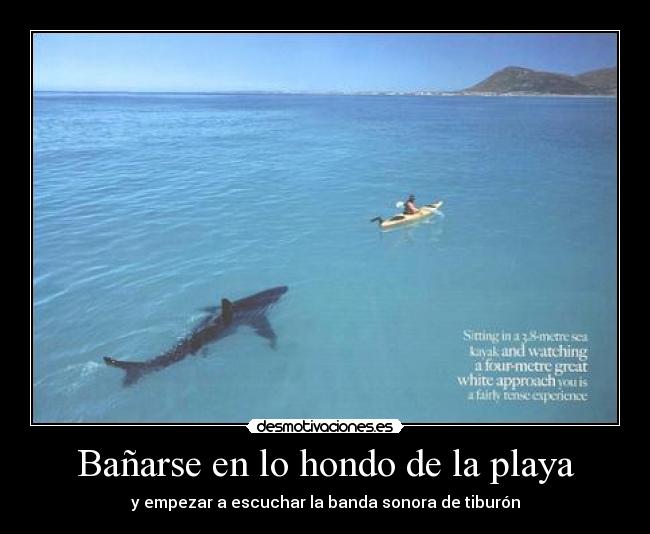 Bañarse en lo hondo de la playa - 