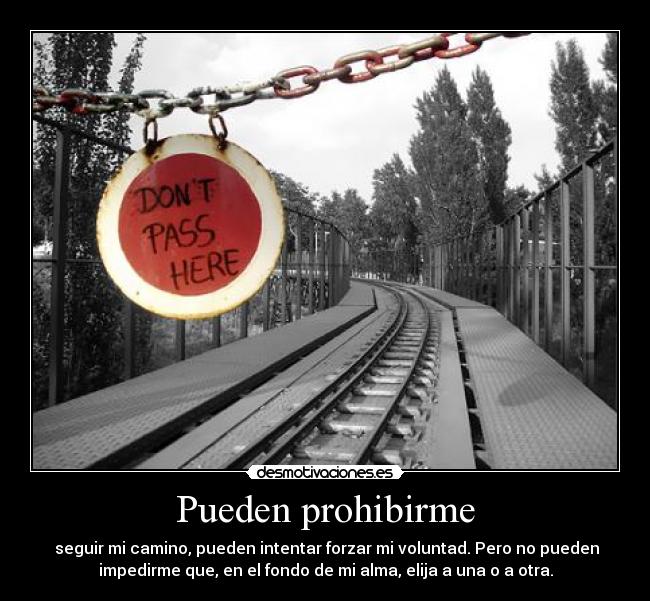Pueden prohibirme - 
