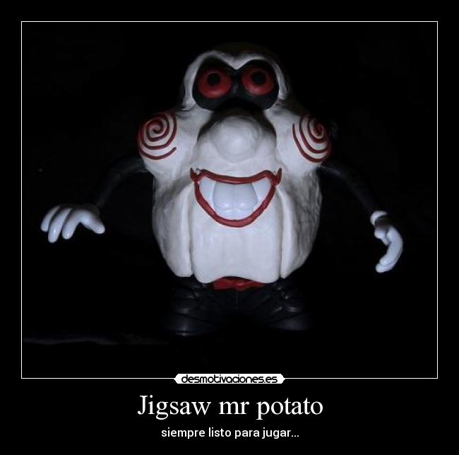 Jigsaw mr potato - siempre listo para jugar...