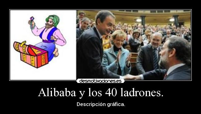 Alibaba y los 40 ladrones. - 