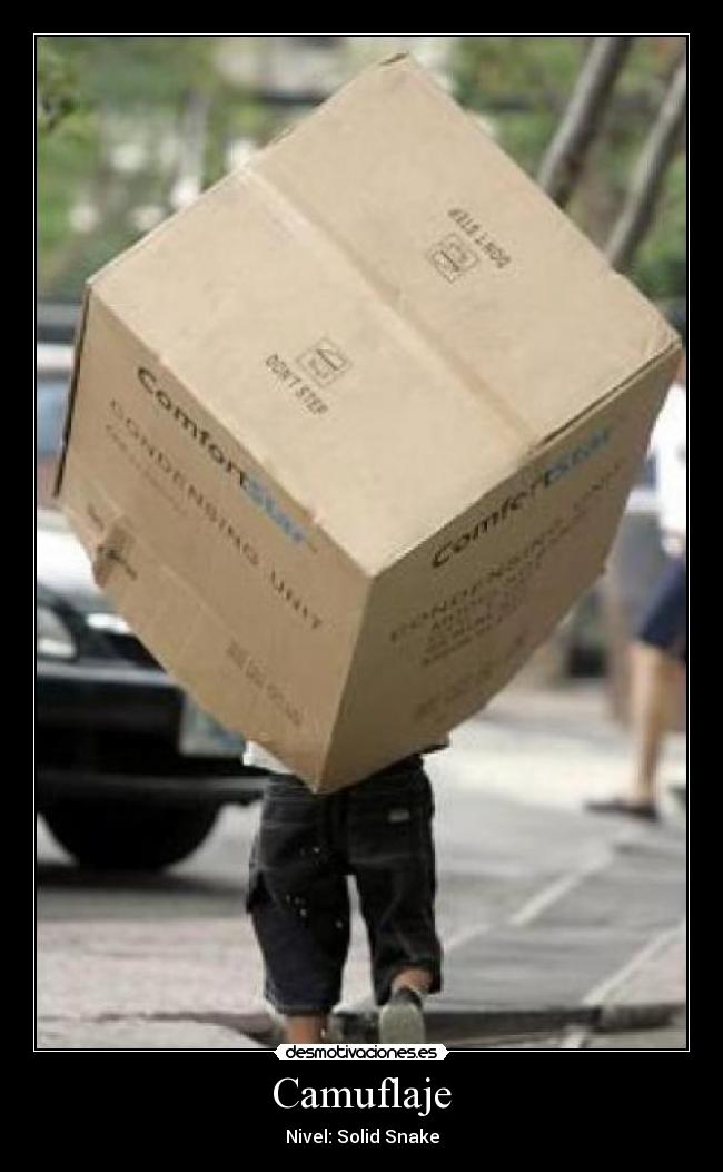 Camuflaje - Nivel: Solid Snake