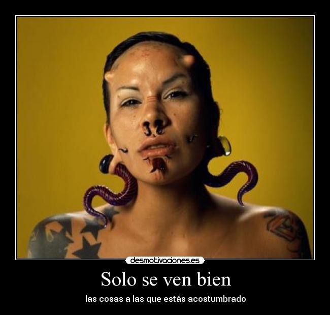 Solo se ven bien - 