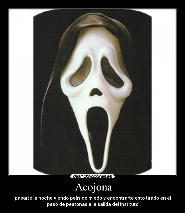 carteles miedo desmotivaciones