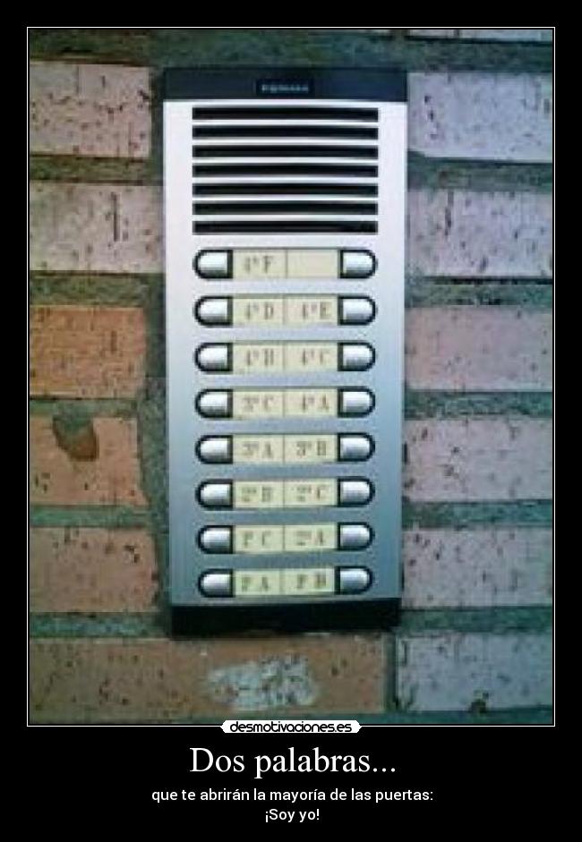 Dos palabras... - 