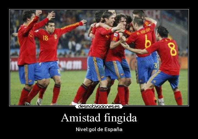 Amistad fingida - 