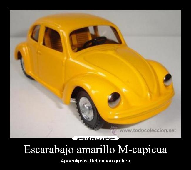 Escarabajo amarillo M-capicua - Apocalipsis: Definicion grafica