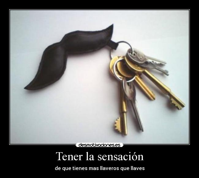 Tener la sensación - 