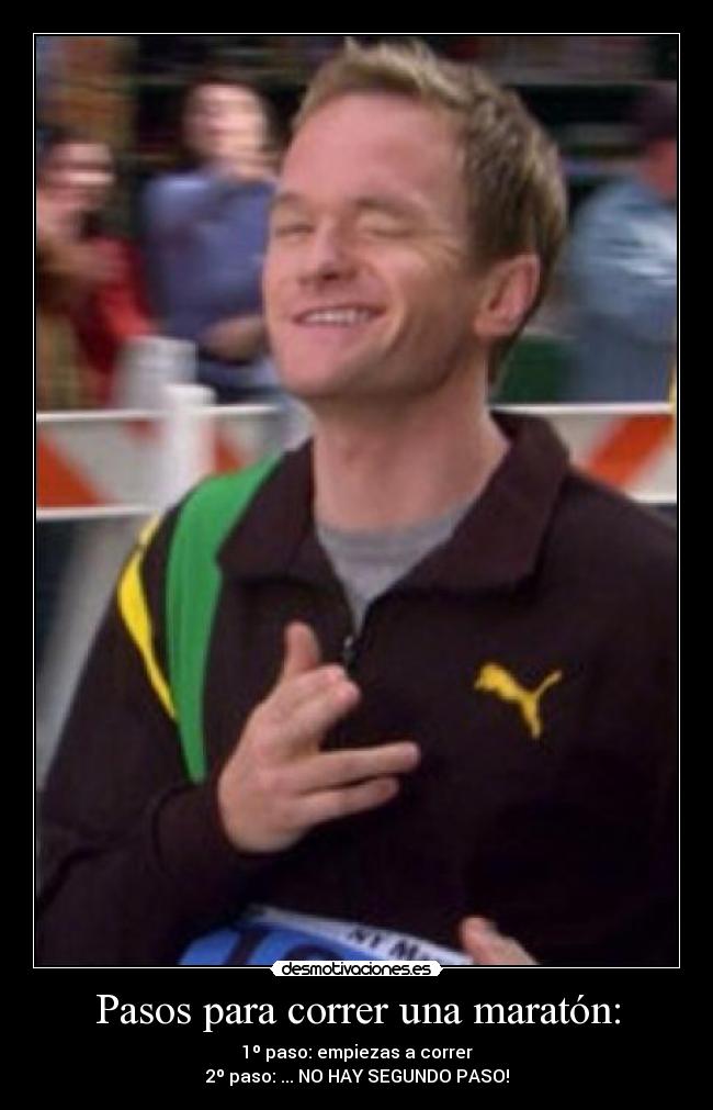 carteles barney stinson desmotivaciones