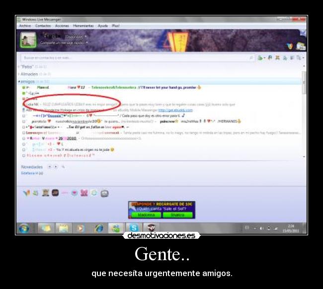 Gente.. - 