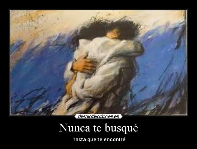 Nunca te busqué - 