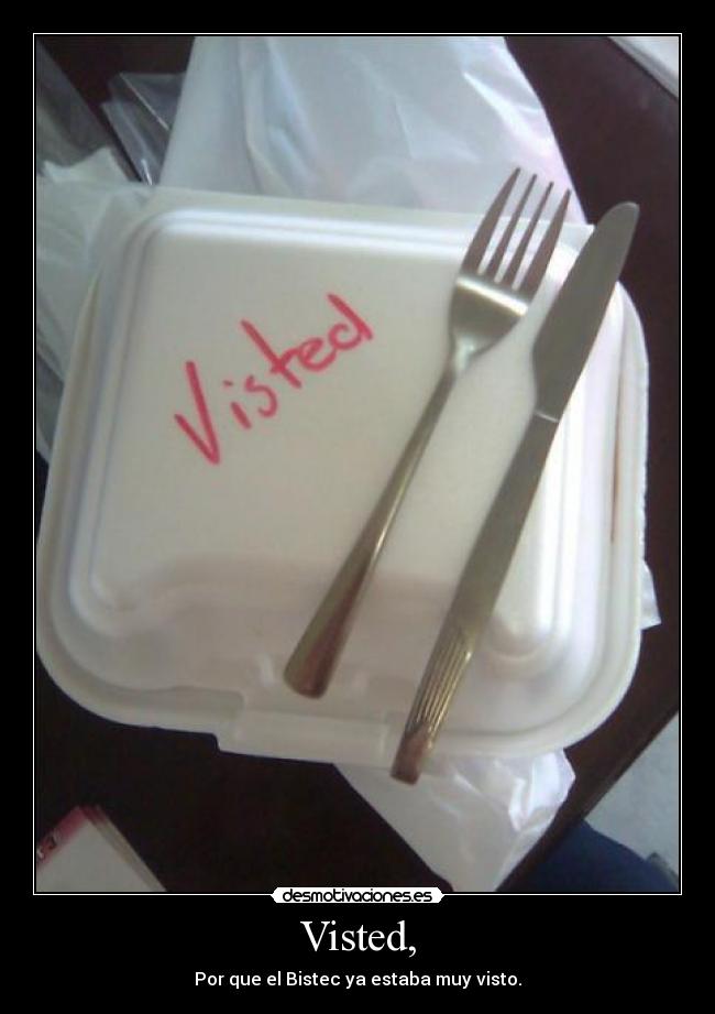 carteles bistec visted lolazo comida bla bla bla desmotivaciones