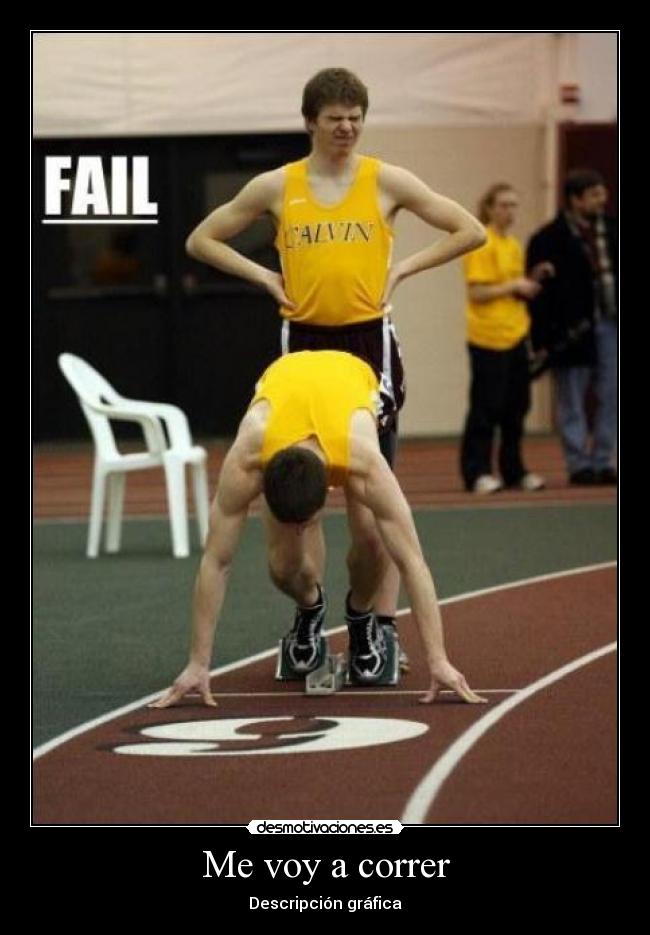 Me voy a correr - 