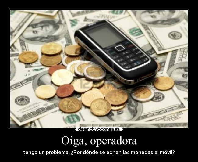 Oiga, operadora - 