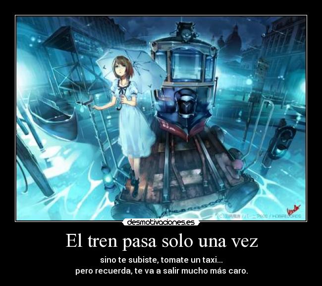 carteles amor tren caro desmotivaciones