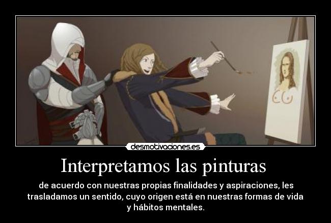 Interpretamos las pinturas -