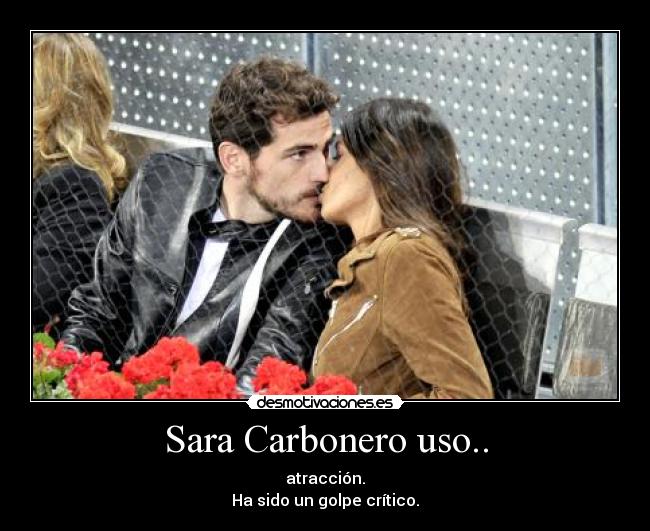 Sara Carbonero uso.. - 