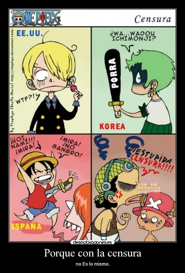 Porque con la censura -