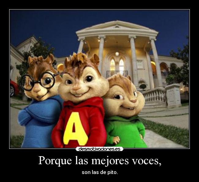 Porque las mejores voces, - 