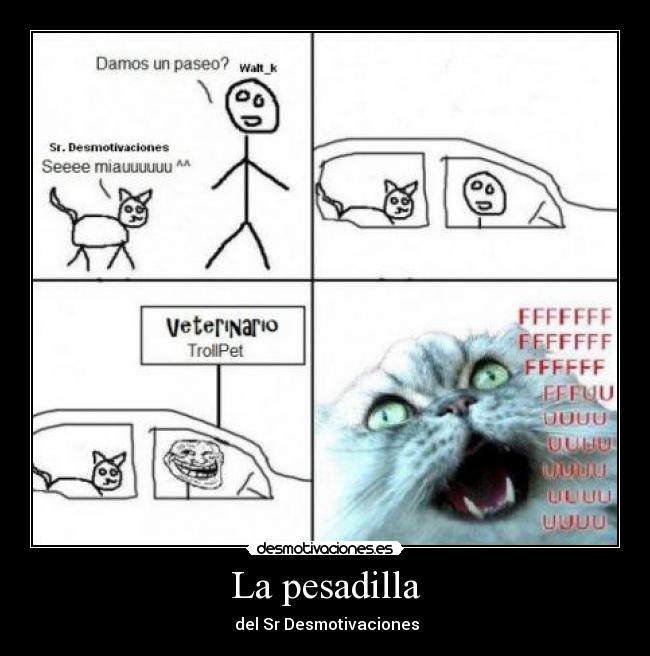 La pesadilla - del Sr Desmotivaciones