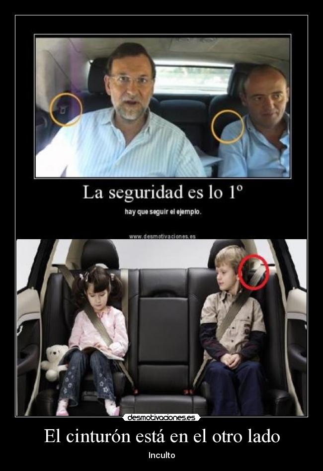 El cinturón está en el otro lado - Inculto