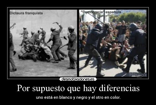 Por supuesto que hay diferencias - 