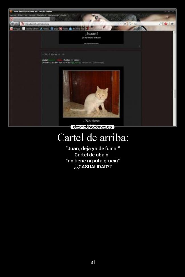 carteles desmotivaciones