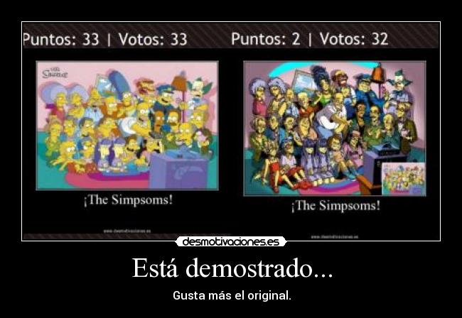 Está demostrado... -