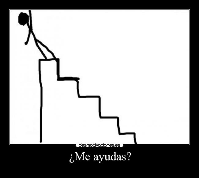 ¿Me ayudas? -