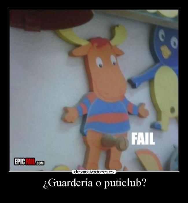 ¿Guardería o puticlub? -