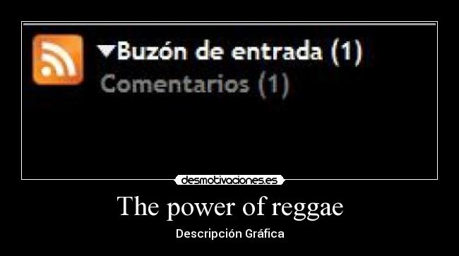 The power of reggae - Descripción Gráfica