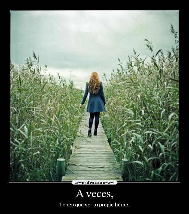 A veces, - 