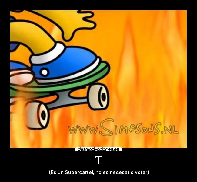 carteles bart desmotivaciones